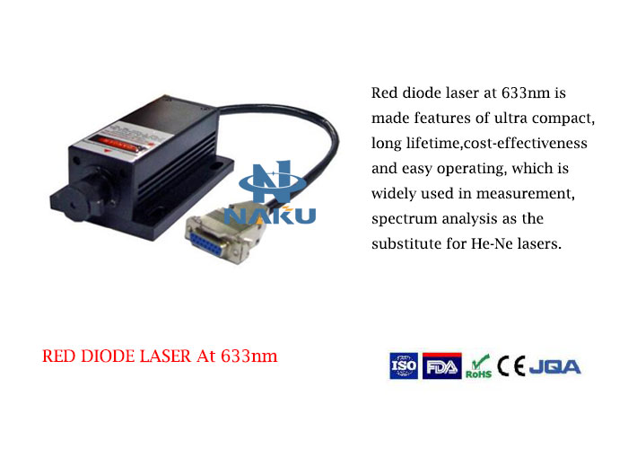 633nm High Stability Red Laser  1~500mW
